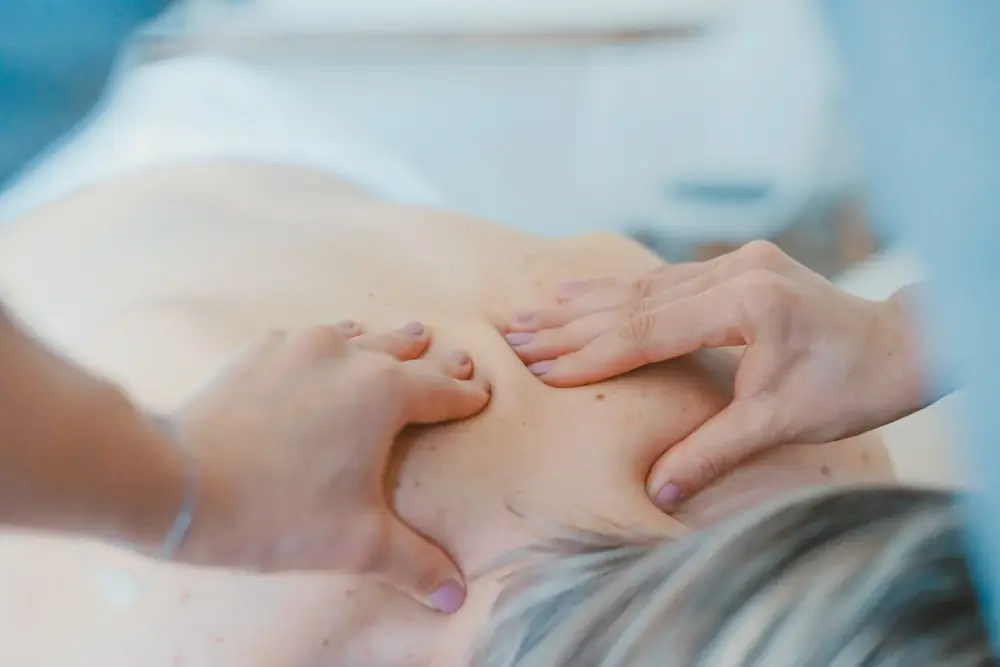 Hands-on manual physical therapy session at Cynergy